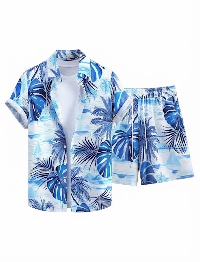 OEM Beach Printed Set for Fashion & Apparel Brands